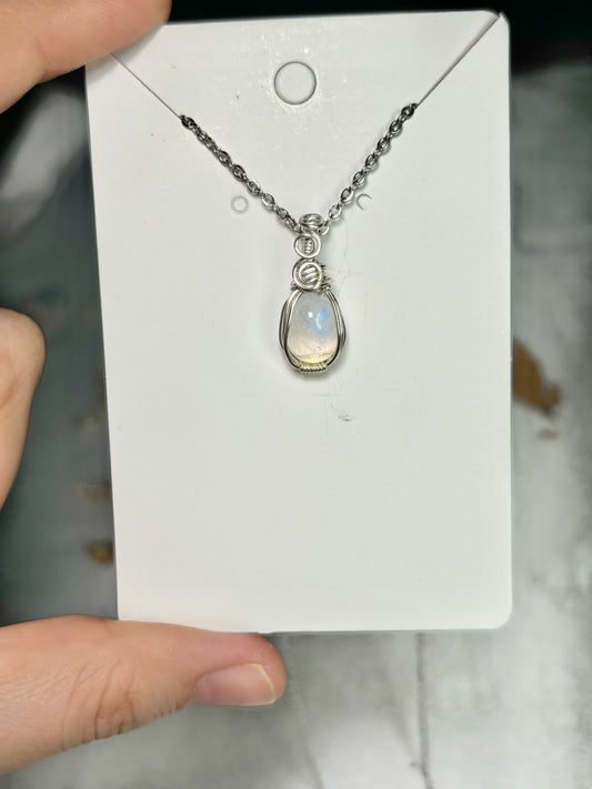 Silver Mini Moonstone