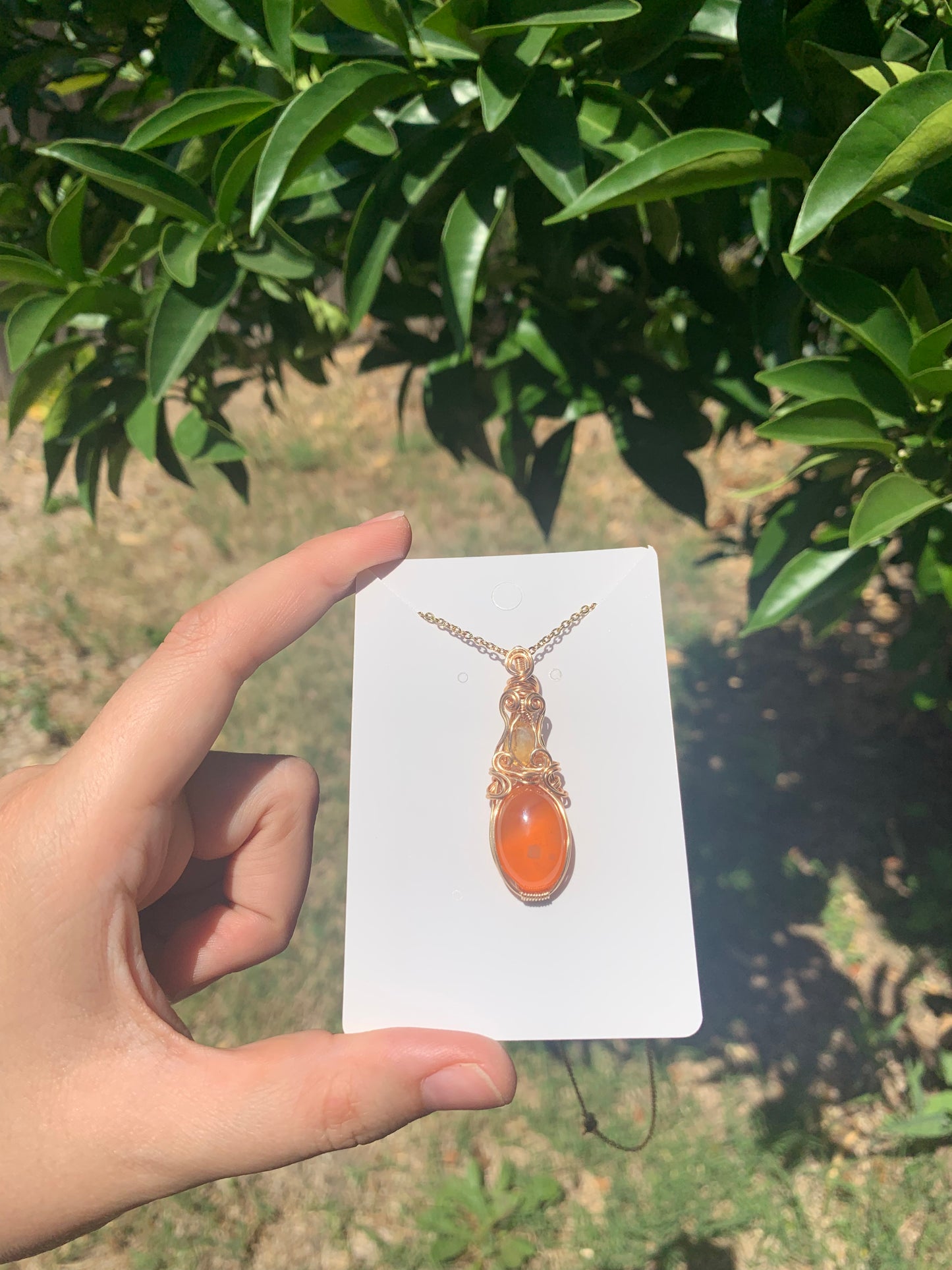 Carnelian & Citrine (Gold)