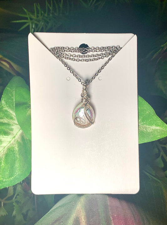 Freshwater Pearl Silver Pendant